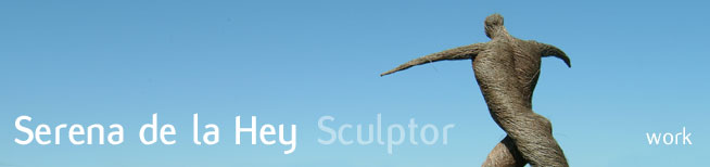 Photograph of the willow Man sculpture by Serena de la Hey