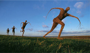 Metaphors willow sculpture